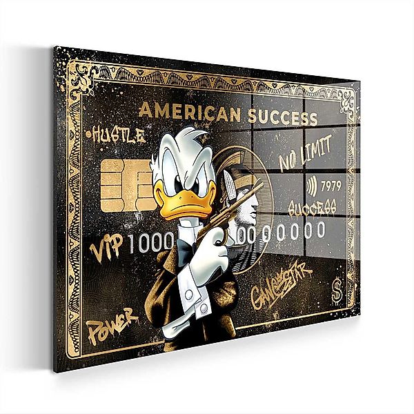 Artedinoi Acrylglasbild Pop Art Kunst Duck günstig online kaufen