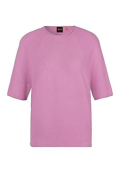 BOSS ORANGE 3/4 Arm-Pullover C_Flamber Premium Damenmode mit Rundhalsaussch günstig online kaufen