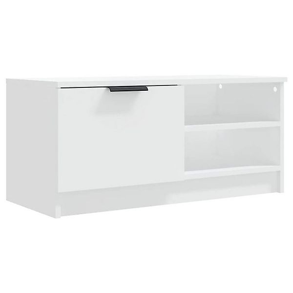 furnicato TV-Schrank Weiß 80x35x36,5 cm Holzwerkstoff (1-St) günstig online kaufen