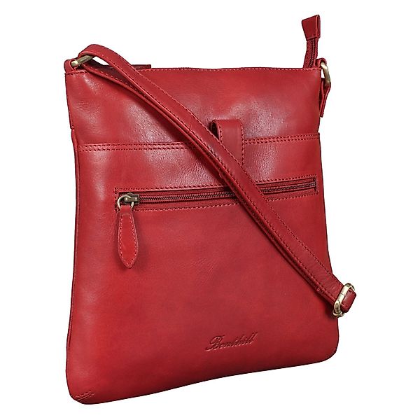 Benthill Umhängetasche Damen Echt Leder Shopper Handtasche Schultertasche B günstig online kaufen