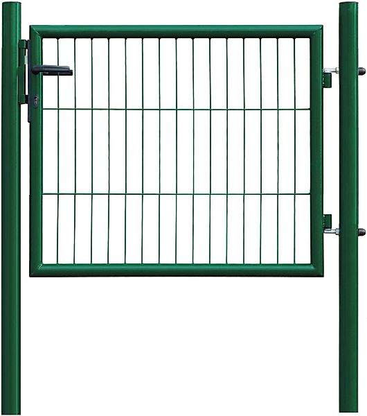 GARDEN N MORE Zauneinzeltür "Einzeltor Standard", (Set), 75 cm hoch, grün günstig online kaufen