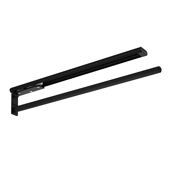 SOTECH Aluminium Handtuchhalter TED 1 Armig 450 bis 730 mm Ausziehbar Schwa günstig online kaufen