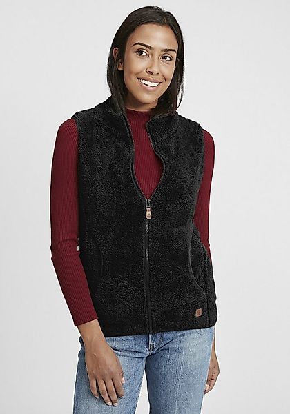 OXMO Sweatweste OXTheri Weste aus Teddy-Fleece Stoff günstig online kaufen