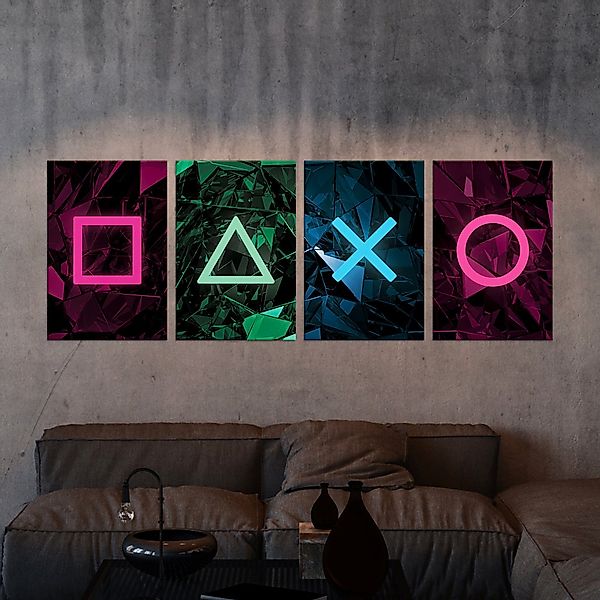 GRAVURZEILE Wandtattoo - Console Gamer Design günstig online kaufen
