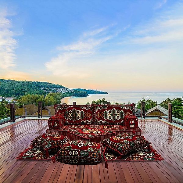 CaddeBuy Sofa Orientalische Sitzsofa, Bodensitzkissen, Orientalisches Sofa, günstig online kaufen