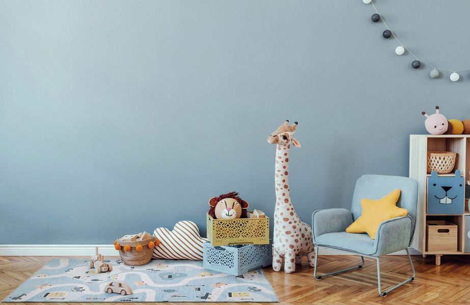 Tesso Living Kinderteppich BONNY Spielteppich bedruckt, günstig online kaufen