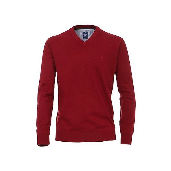 Redmond Rundhalspullover Redmond Herren Pullover unifarben Hoher Melange Pu günstig online kaufen