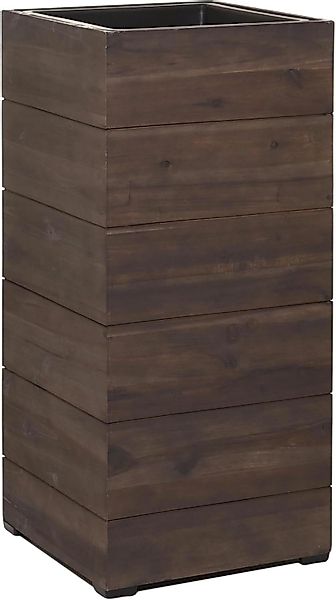 VIVANNO Pflanzkübel Holz BLOCK Säule - günstig online kaufen