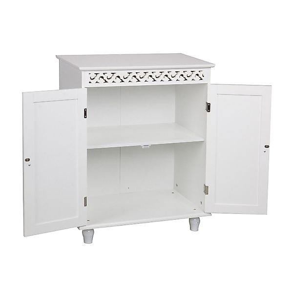 HTI-Living Garderobenschrank Kommode Mehrzweckschrank Weiß (Stück, günstig online kaufen
