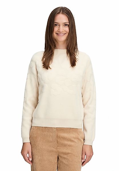 Betty&Co Strickpullover "Damen Strickpullover mit Jacquard", 1 Stk. günstig online kaufen