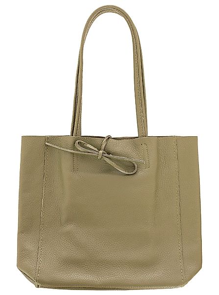 Zwillingsherz Tragetasche "Ledershopper "Small"" mit Schulterhenkel und Bin günstig online kaufen