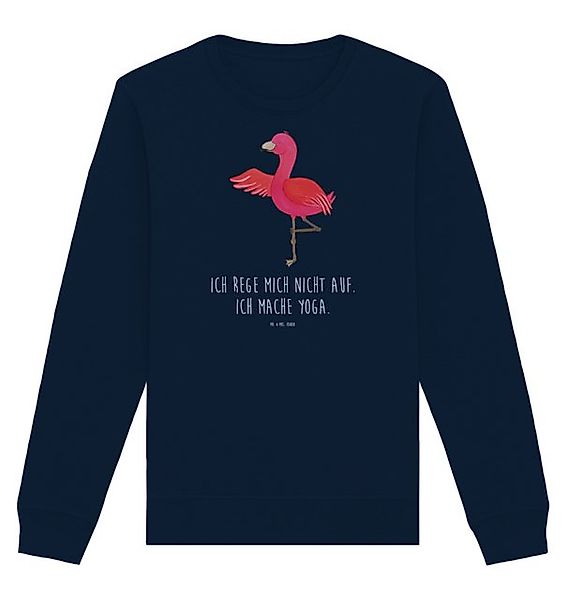 Mr. & Mrs. Panda Longpullover Flamingo Yoga Größe L - French Navy - Geschen günstig online kaufen