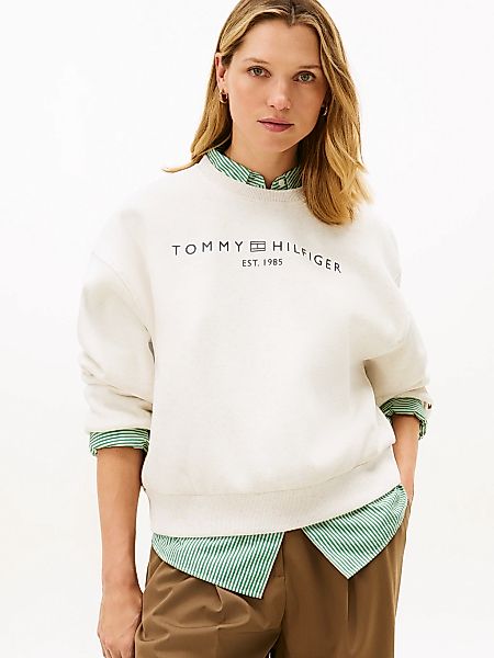Tommy Hilfiger Sweatshirt "CORP LOGO MDRN SWTSRT", Baumwollmischung günstig online kaufen