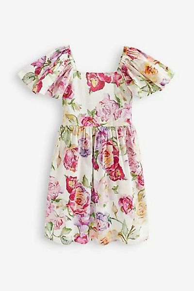 Next Druckkleid Kleid mit Engelsärmeln (1-tlg) günstig online kaufen