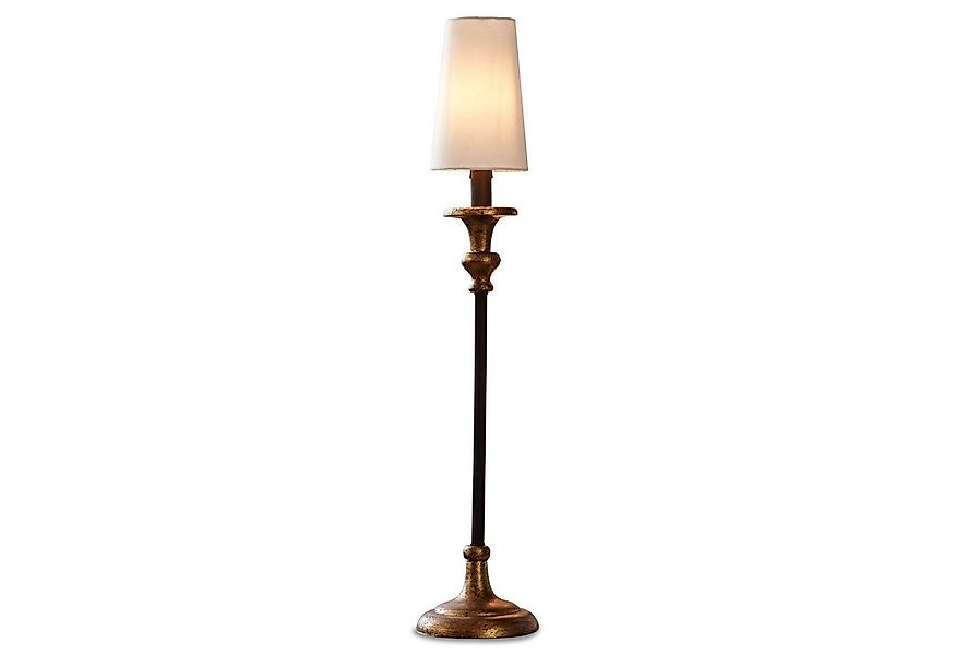 Mirabeau Tischleuchte Tischlampe Ducey creme/antikgold günstig online kaufen