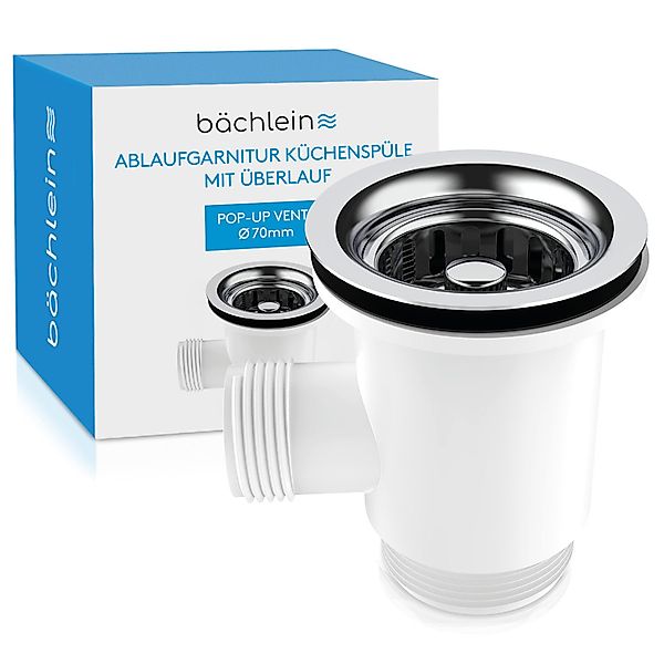 Bächlein Ablaufgarnitur Pop-Up Küche Mini günstig online kaufen