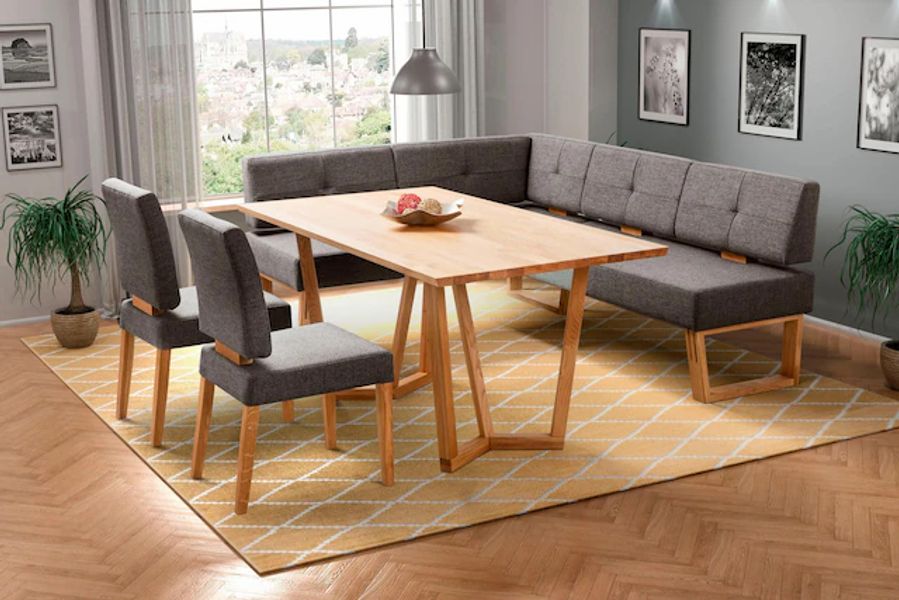 Home affaire Eckbankgruppe »Ponza Eckbank Küchenbank BESTSELLER« Set, 4 Stk günstig online kaufen