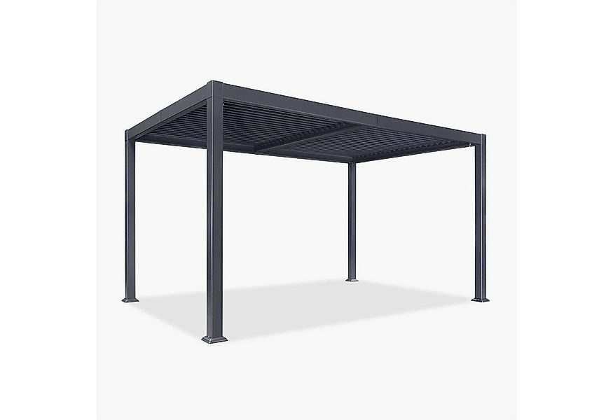 PURPLE LEAF Pergola Alu Terrassenüberdachung mit Lamellendach, stabiler Gar günstig online kaufen