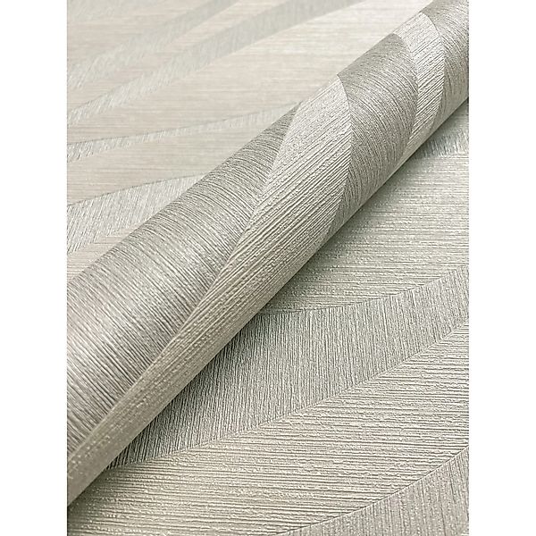 Newroom Vliestapete Sirius Platinum Wellen Glamour FSC® günstig online kaufen