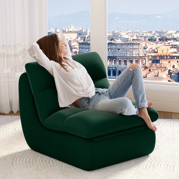 STILVORA Sitzsack Relaxsessel cord Lazy sofa günstig online kaufen