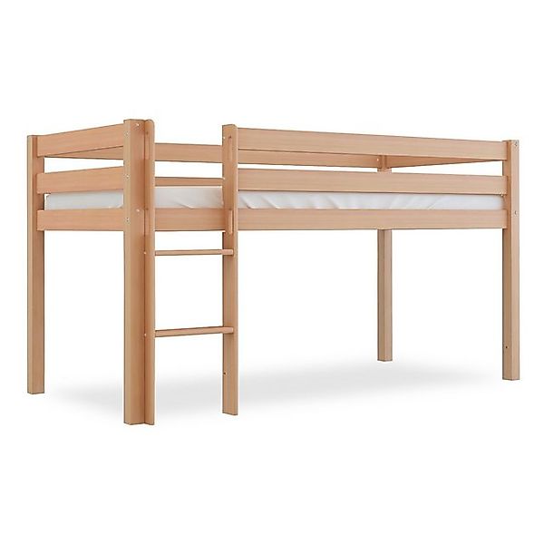 Betten-ABC Etagenbett Bubema Sam – Kinder Hochbett, Buche massiv, mit oder günstig online kaufen