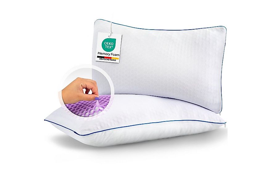 Schlaftroll Kopfkissen Premium Kopfkissen, Nackenstützkissen aus Memory-Sch günstig online kaufen