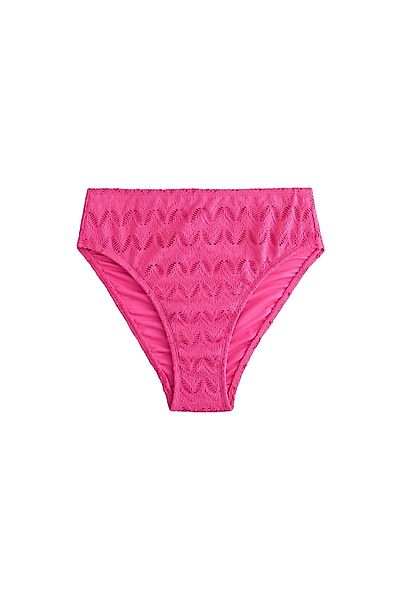 Next Bikini-Hose Bedruckte Bikinihose mit hohem günstig online kaufen