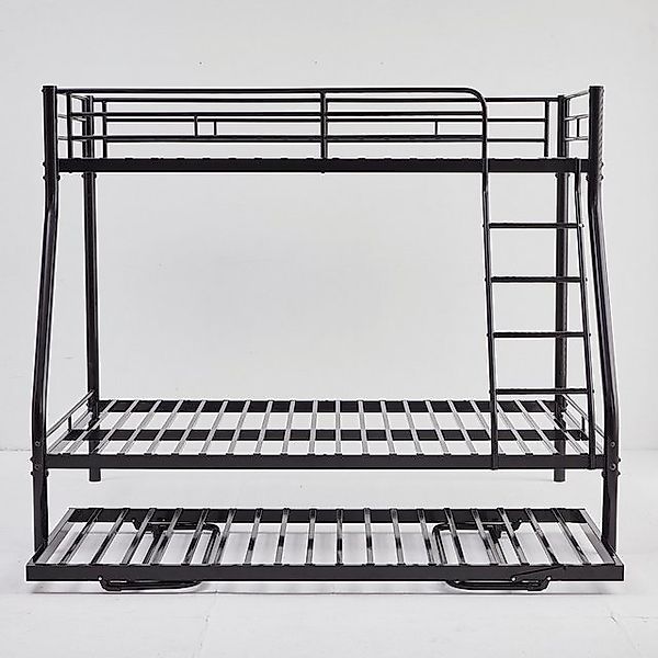 Thanaddo Etagenbett Metall-Etagenbett mit Ausziehbett, Etagenbett für Erwac günstig online kaufen