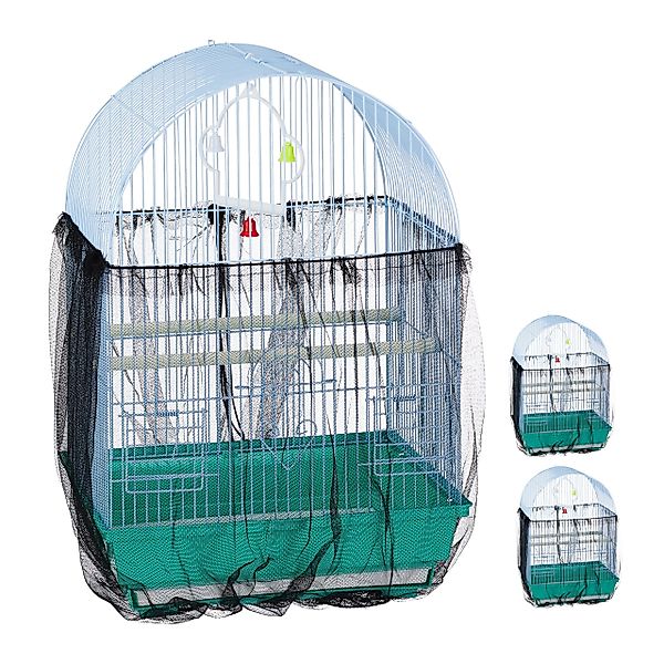relaxdays Vogelkäfig Abdeckung 3er Set günstig online kaufen