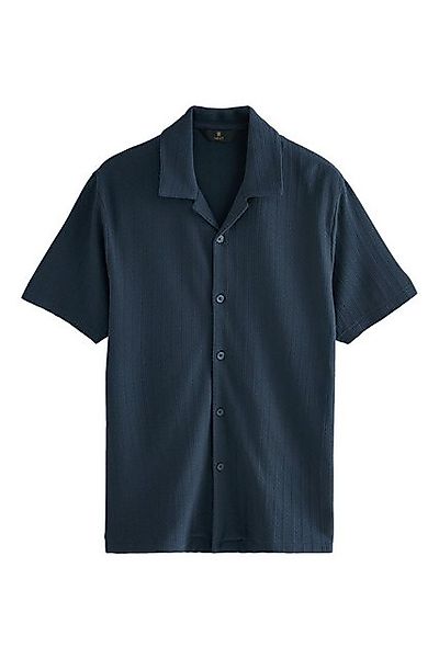 Next Kurzarmhemd Hemd aus strukturiertem Jersey (1-tlg) günstig online kaufen