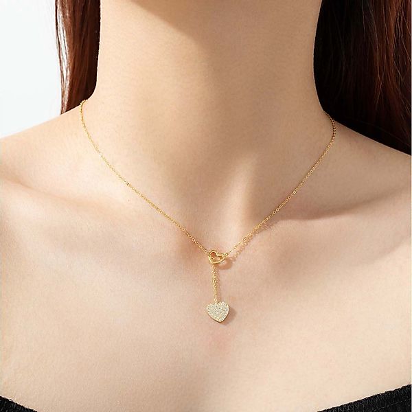 KARMA Kette mit Anhänger Halskette Herz günstig online kaufen