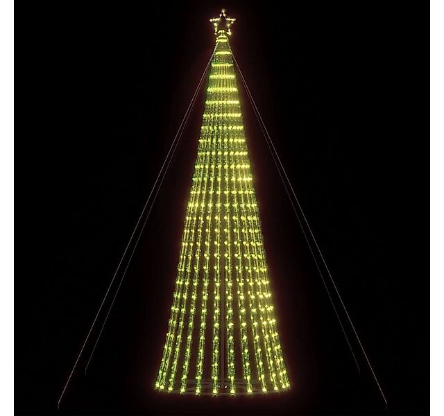 vidaXL Außen-Wandleuchte, LED Weihnachtsbaum 1028 LEDs Warmweiß 403 cm günstig online kaufen