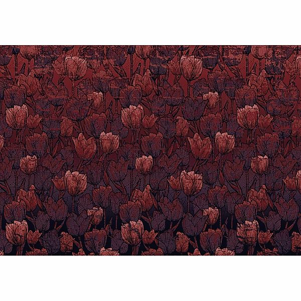 Sanders & Sanders Fototapete Tulpen Rot 400 x 280 cm 611861 günstig online kaufen