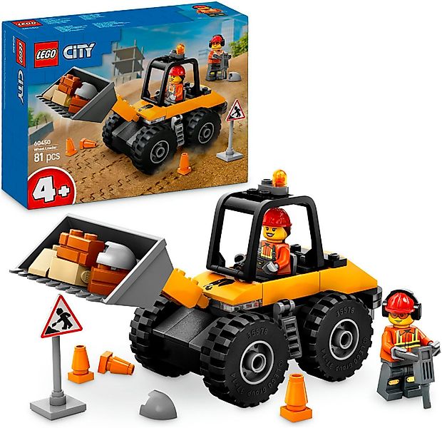 LEGO® Radlader (60450), LEGO City Konstruktionsspielsteine, (81 St), Made i günstig online kaufen
