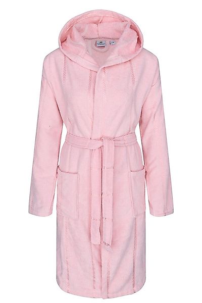 Just2little Bademantel Baumwoll-langarm Bademantel mit Kapuze - OEKO-TEX® Z günstig online kaufen
