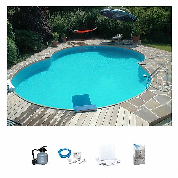 my POOL BWT Achtformpool "SAMOA 2" in verschiedenen Größen erhältlich günstig online kaufen