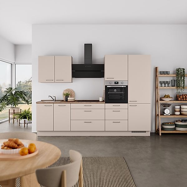 nobilia Küchenzeile ""Laser II", Ausrichtung wählbar, Breite 300 cm" vormon günstig online kaufen