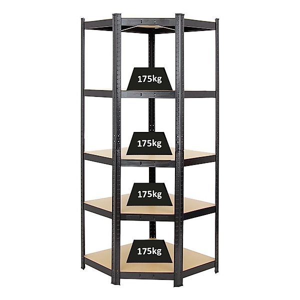 PROREGAL® Eckregal Ragnar 180x70x40cm Fachlast 175kg günstig online kaufen