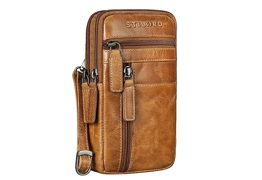 STILORD Handtasche "Asher" Leder Brustbeutel Herren Vintage Gürteltasche zu günstig online kaufen