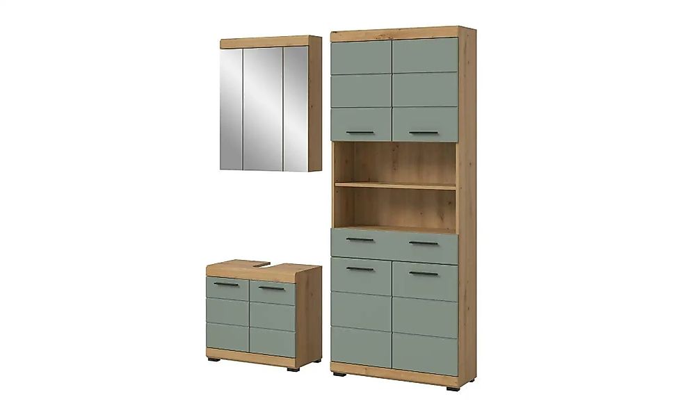 Badkombination   ¦ holzfarben ¦ Maße (cm): B: 149 H: 191 Schränke > Badschr günstig online kaufen