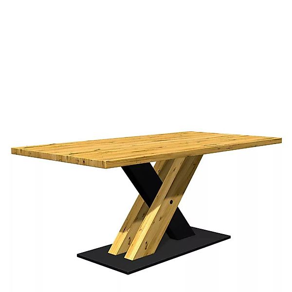 Premium Esszimmertisch aus Eiche Massivholz modernem Design günstig online kaufen