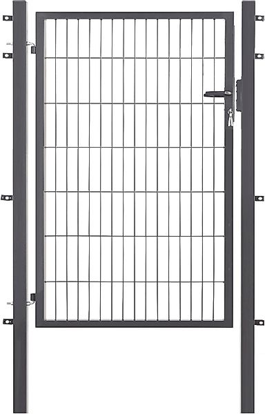 GARDEN N MORE Zauneinzeltür "Einzeltor Excellent" 143 cm hoch, anthrazit günstig online kaufen