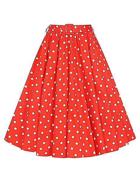 Hearts & Roses London A-Linien-Rock Paula 50er Polka Dot Rockabilly Retro V günstig online kaufen