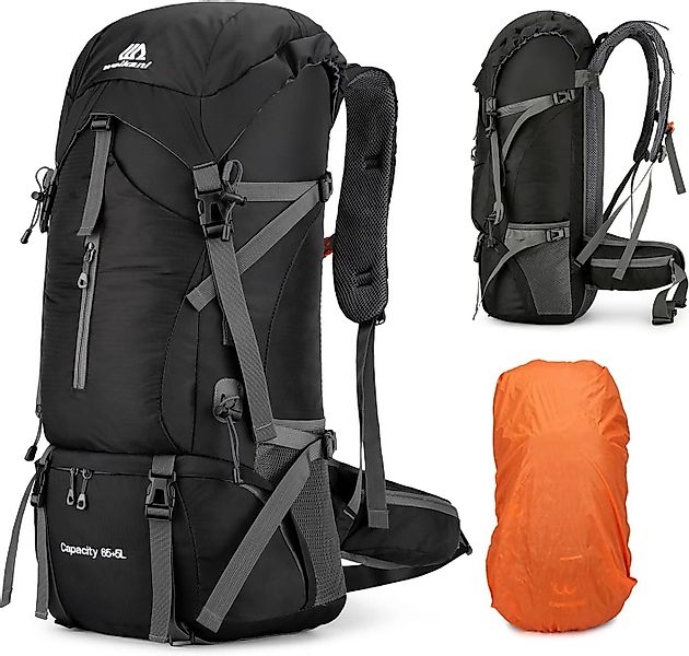 ibettertec Tourenrucksack Wanderrucksack 70L Reiserucksack Militär günstig online kaufen