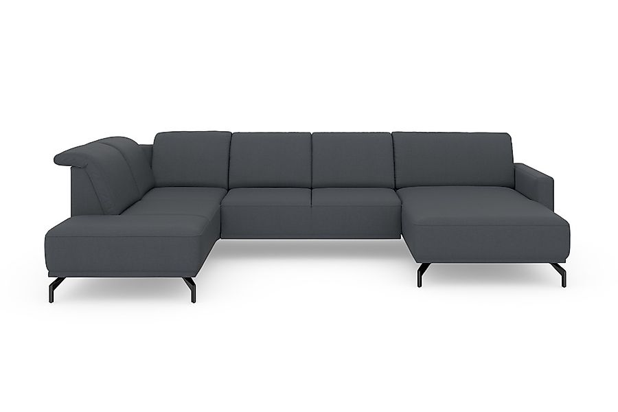 sit&more Wohnlandschaft »Bailando U-Form« wahlweise mit Kopfteilverstellung günstig online kaufen