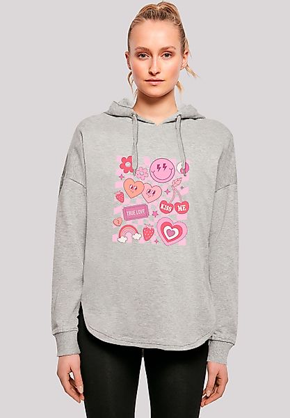 F4NT4STIC Kapuzenpullover "Retro Valentinstag Herz Rainbow Fruits", Premium günstig online kaufen