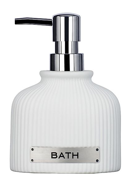 WENKO Seifenspender Keramik Seifenspender Bath weiß günstig online kaufen
