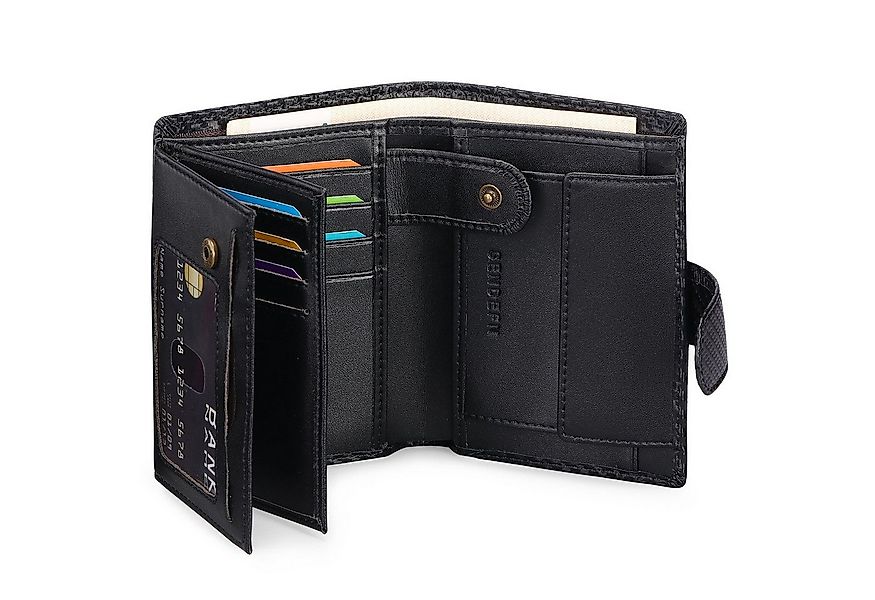 YMQHBS Geldbörse dreifach faltbar großes Echtleder-Geldbörse (packung, Brie günstig online kaufen