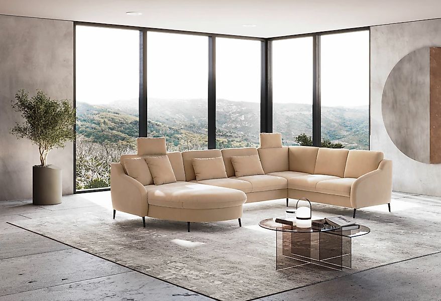 sit&more "Soul U-Form" wahlweise mit Bett und Bettkasten günstig online kaufen