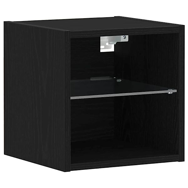 vidaXL TV-Schrank Schwarz 30 x 28,5 x 30 cm Holzwerkstoff 863085 günstig online kaufen